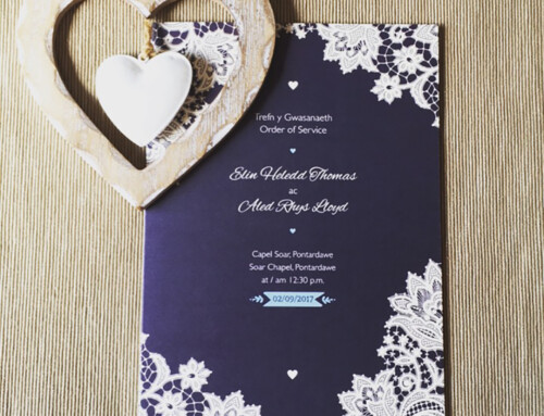 Wedding Stationary South Wales