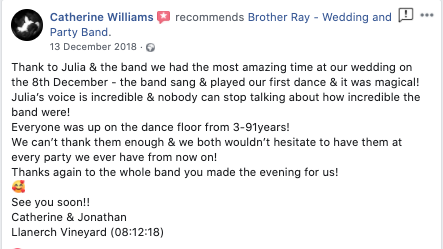 review, wedding, band, cardiff